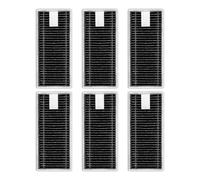 (6 pièces) X9 Pro Omni Filtres HEPA de rechange pour aspirateurs robots ECOVACS DEEBOT X8 Pro Omni, X9 Pro Omni, T80 Omni, X8 OMNI, kit d'accessoires, filtre vertical, filtre traîneau