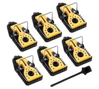 6 Pièges à Rat Pièges, Réutilisable Pièges à Souris Plastique, Pièges à Rat Set Simple, Pièges à Souris pour la Maison et l'extérieur, Mouse Trap, Rats Trap (S)