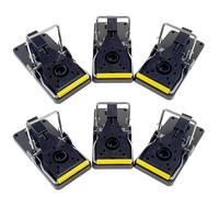 6 pièges à Souris Roshield, 6 Paquets de pièges réutilisables et résistants Qui tuent instantanément, Attrape-Souris très Sensible UK, piège à rongeurs sûr et Efficace pour l'intérieur et l'extérieur