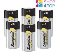 6 Piles Alkalines C Energizer Lr14 1.5V Industrie Bébé R14 Mn1400 Am2 E93