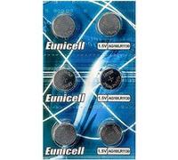 6 Piles Bouton Eunicell AG10, LR54, LR1130, 189, 389, 389A, 390, SR1130, L1130 - Pile Alcaline G