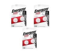 6 Piles Energizer CR2450 -