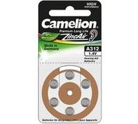 6 Piles Pour Appareil Auditif Camelion Zinc-air A13 0% Mercury/hg - Marron G
