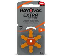 6 Piles Auditives 13 / PR48 Rayovac Extra Advanced