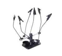 6 pinces crocodiles magnétiques pour aérographe et peinture