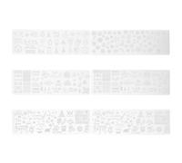 6 Plaques De Stamping Pour Ongles De Noël ¿ Modèles De Nail Art Festifs Pour Manucure Diy Et Motifs De Fêtes