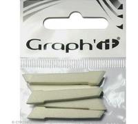 6 pointes larges biseautées pour Graph'it - Graph it Beige G