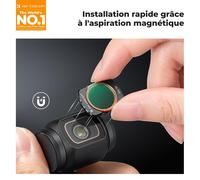 6 Points Star Effect Filter Compatible With Dji Osmo Pocket 3 And Protective Film