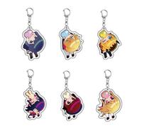6 Porte Clés Oshi Noko Hoshino AI Oshi Noko Figurine Cosplay Accessoires Mignon Acrylique Keychain Oshi Noko Decoration Set