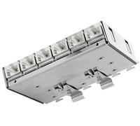 6 ports Telegärtner 100006992 CAT 6a 3 UH