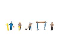 6 Poseurs de voie -HO 1/87-FALLER 151621