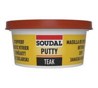 6 pots 500 gr mastic vitrier acajou - SOUDAL - 106750
