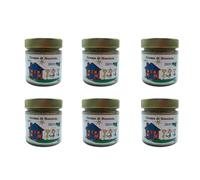 6 Pots de crème à tartiner aux noisettes aux noisettes siciliennes, fabrication artisanale, pots de 200 g