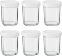 6 Pots de Yaourt en Verre Multi Délices Express - Qualité Supérieure et Facilité d'Utilisation XF1001E1