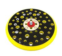 6 Pouces Plateau Ponceuse, Plateau de Ponçage, Base de ponçage de 150 mm, 52 Trous Compatible avec Mirka CEROS DEROS à Filetage 5/16 pour le Meulage de Polissage