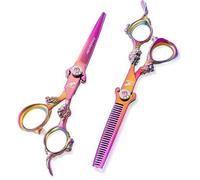 6 pouces robinet ciseaux de coupe de cheveux ciseaux de coiffure ciseaux de coiffure professionnel ciseaux de coiffure ensemble ci