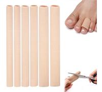 6 Protege Doigt De Pied Silicone DéCoupable,Protege Petit Orteil,Gel Toe Sleeve,Protection Orteils Silicone Pour Anti Mal Au Pied Avec Talon, MaïS, CallositéS, IdéAl Pour La Course, La Marche,