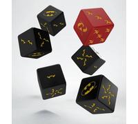 6 Q-Workshop Dés Batman Miniature Game D6 Batman
