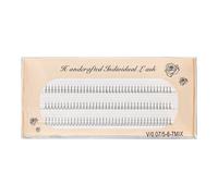 6 Rangées 120 Paquets Extension De Cils Faux Cils Naturels En Vison Individuels 9/10/11/12mm Cils Maquillage Cils Faux Cils.1box-V007cmix.C