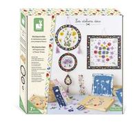 Janod Jeu créatif Multiactivités – 6 réalisations avec presse à fleurs – Clair