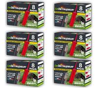 6 Recharges Pièges Anti Taupes et Rats Taupiers - 6 recharges de 8 pétards - Utilisables sous la Pluie - Système Exclusif