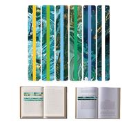 6 Règle de Lecture pour Enfants, Bandes de Lecture Guidée et Marque-Page pour Dyslexie, Ligne de Lecture Thème Océan, Outils Pédagogiques pour Professeurs, Élèves et Débutants