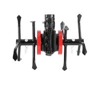 6 - Roue de cultivateur en Alliage d’Aluminium et de Fer, Roue de motoculteur de Jardin Multi-Usage pour Le labourage Profond, l’ameublissement du Sol et la Tonte de l’Herbe, acces