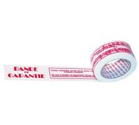 6 Rouleaux Adhésifs "Bande de garantie" SILENCIEUX : 48 mm X 100 mètres