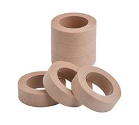6 Rouleaux de Bande Adhésive pour Extensions de Cils, Bandes Respirantes en Tissu Non Tissé et PE, Bande Médicale Adhésive, Idéale pour les Extensions de Cils,1,2 cm x 9,14 m, Couleur Beige