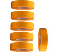 6 rouleaux de ruban adhésif professionnel doré 50 m x 24 mm - Ruban de masquage pour peintres - Crêpe pour intérieur et extérieur - Crêpe de peintre - Ruban adhésif polyvalent pour travaux de peinture