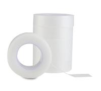 6 Rouleaux Ruban de Cils Ruban Extension de Cils Micropore 0,5 Pouce x 10 Yards Chaque Rouleau Respirant Bandes de Cils Extension pour Approvisionnement Extension Cils(Blanc)