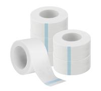 6 Rouleaux Ruban Micropore Médical 2,5cm x 9,14m - Hypoallergénique & Respirant pour Extensions Cils, Pansements, Soins Peau Sensible - Adhésif Doux et Facile à Découper