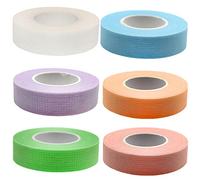 6 Rouleaux Sparadrap Extension de Cils, Ruban et Scotch Micropore Tissu Respirant, Maquillage Yeux pour Approvisionnement