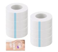 6 Rouleaux Sparadrap Medical 2.5 Cm × 9 M Sparadrap Micropore Doux Pour La Peau Peut Être Découpé À Taille Souhaitée Favorise Cicatrisation Plaies Facile À Transporter Convient Aux Peaux Sensibles