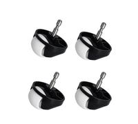 6 Roulettes Roues Avant, Compatibles For Xiaomi, 1S 1C, Compatibles For Roborock, S5 S6 S50 S60 S5Max S6Maxv Pure Robot Aspirateur Pièces(4pcs black wheel)