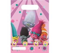 DreamWorks Animation Sacs cadeaux Trolls 6 pièces 16,5 x 23 cm Multicolore Taille unique