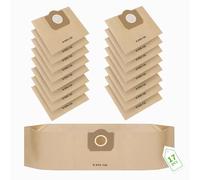 6 sacs d'aspirateur pour Karcher 6.959-130.0 pour WD3 WD3P MV3 MV3P Premium A2201 A2204 A2504 A2554 A2251 A2604 Sacs en papier Aspirateur multifonction Kärcher (7) (7 sacs)