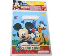 Folat Sacs de fête Mickey Clubhouse Lot de 6 16 x 23 cm Mixte