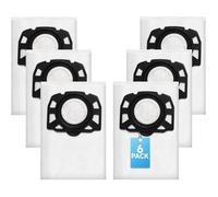 6 Sacs KFI 357 à poussière pour aspirateur Kärcher WD2 Plus / WD3 / KWD1 / KWD2 / KWD3 / SE 4001 / SE 4002 / WD3.200 - WD3.800 M