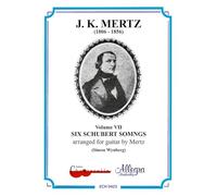 6 Schubert Songs: arranged for guitar. 7. guitar.