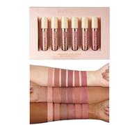 6 set rouges à lèvres mattes, mat rouge à lèvres nude ensemble velouté longue durée antiadhésif tasse, cadeau de rouge à lèvres, Liquid Lipstick Maquillage Coffret Cadeau (02)