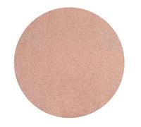 6 SETS DE TABLE PAILLETTES PREMIUM 34CM OR ROSE