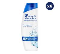 6 Shampoings Classic 250ml - Head & Shoulders