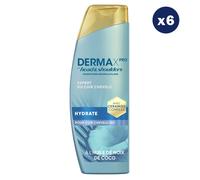6 Shampoings Hydratation - 250 Ml - Dermaxpro By Head Et Shoulders