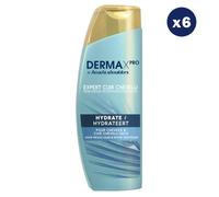 6 Shampoings Hydrate 225ml, Dermaxpro By Head & Shoulders