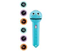 6 Slides Projector Flashlight Toy Set Learning LED Flashlight Projector with 48 Cartoon Images for Toddler Education ABS Toy