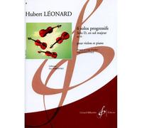Partitions classique BILLAUDOT LEONARD HUBERT - 6 SOLOS PROGRESSIFS, SOLO OP.62D EN SOL MAJEUR - VIOLON, PIANO Violon