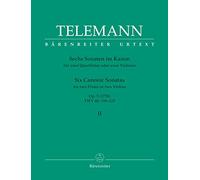 Bärenreiter-Verlag – Partition : 6 Son. Im Kanon Op. 5 Heft 2 – Fl(2)