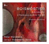 6 Sonatas for 2 Pardessus de Viole OP 63