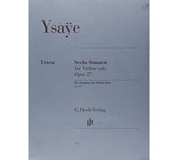 6 Sonatas for Violin Solo Op. 27 (Multilingual Edition)